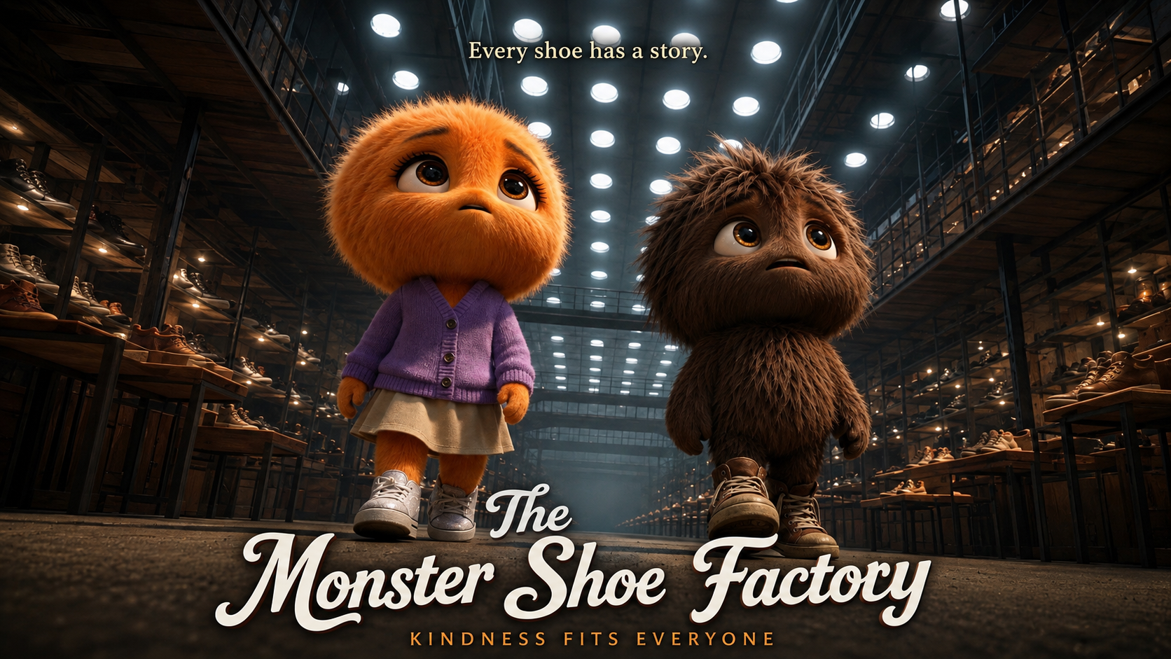 Monster Shoe Factory — original Studios archive artwork