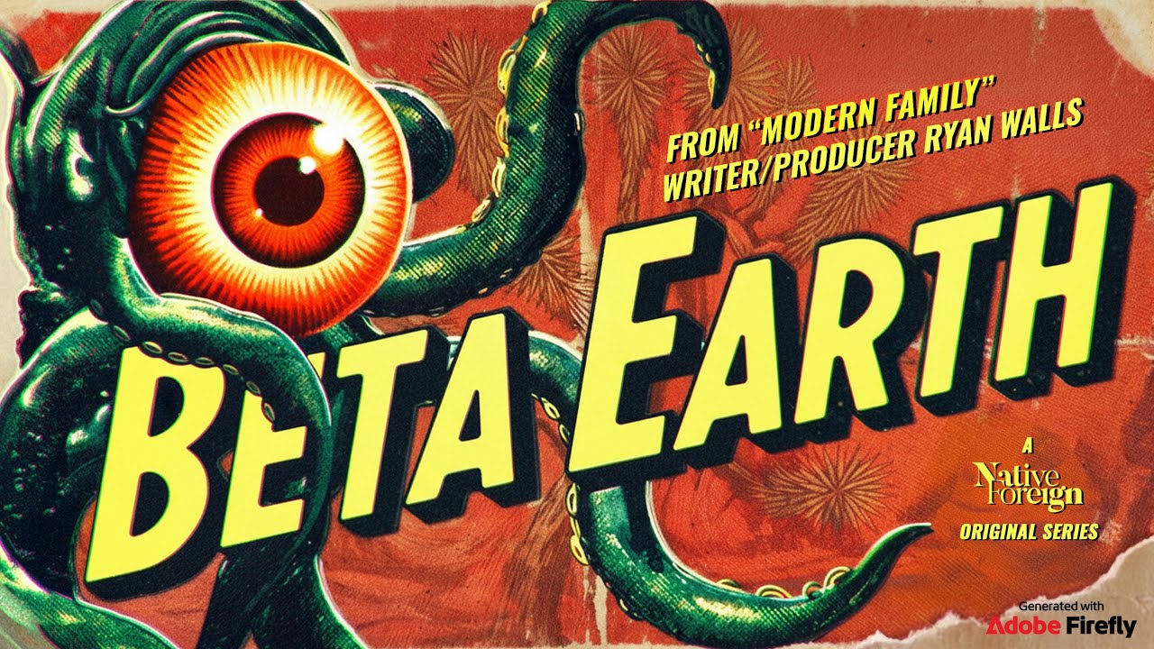 Beta Earth — Native Foreign × Adobe — original Studios archive artwork